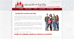Desktop Screenshot of familias.apoclam.org